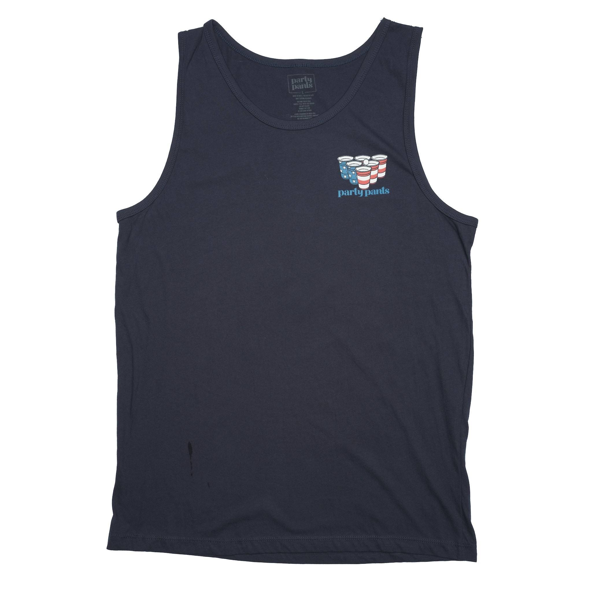 PARTY PANTS- BEER PONG TANK